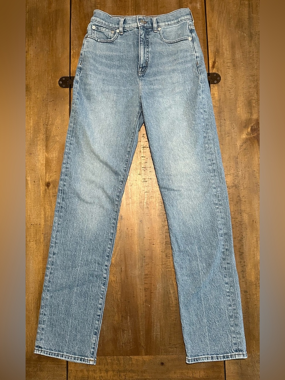 Madewell Light Blue Straight Leg Jeans